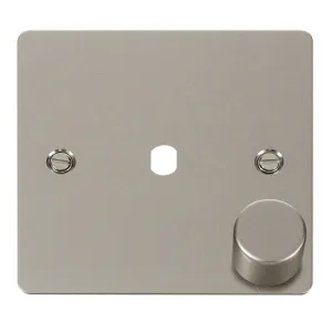 FPPN 1 GANG DOUBLE DIMMER PLATE & KNOBS
