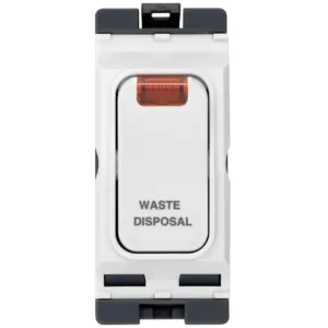 20AX 1W DP SW LED MKD WASTE DISPOSAL