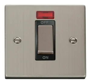 Deco - 50A 1 Gang Double Pole Switch With Neon - I