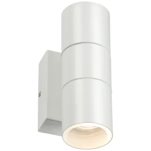 230V IP54 GU10 Up and Down Wall Light with Photoce
