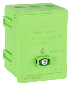 LEWDEN DISTRIBUTION TERMINAL 100A 5 WAY GREEN