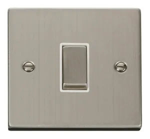 1 Gang Intermediate 'Ingot' 10AX Switch - White