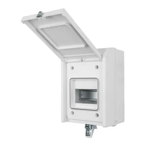 5 Way Elucian IP65 Metal Garage Unit Unpopulated