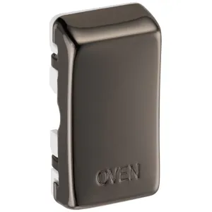 GRID ROCKER "OVEN" - BLACK NICKEL - PACK 10