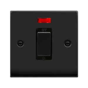 Deco - 50A 1 Gang Double Pole Switch With Neon - I