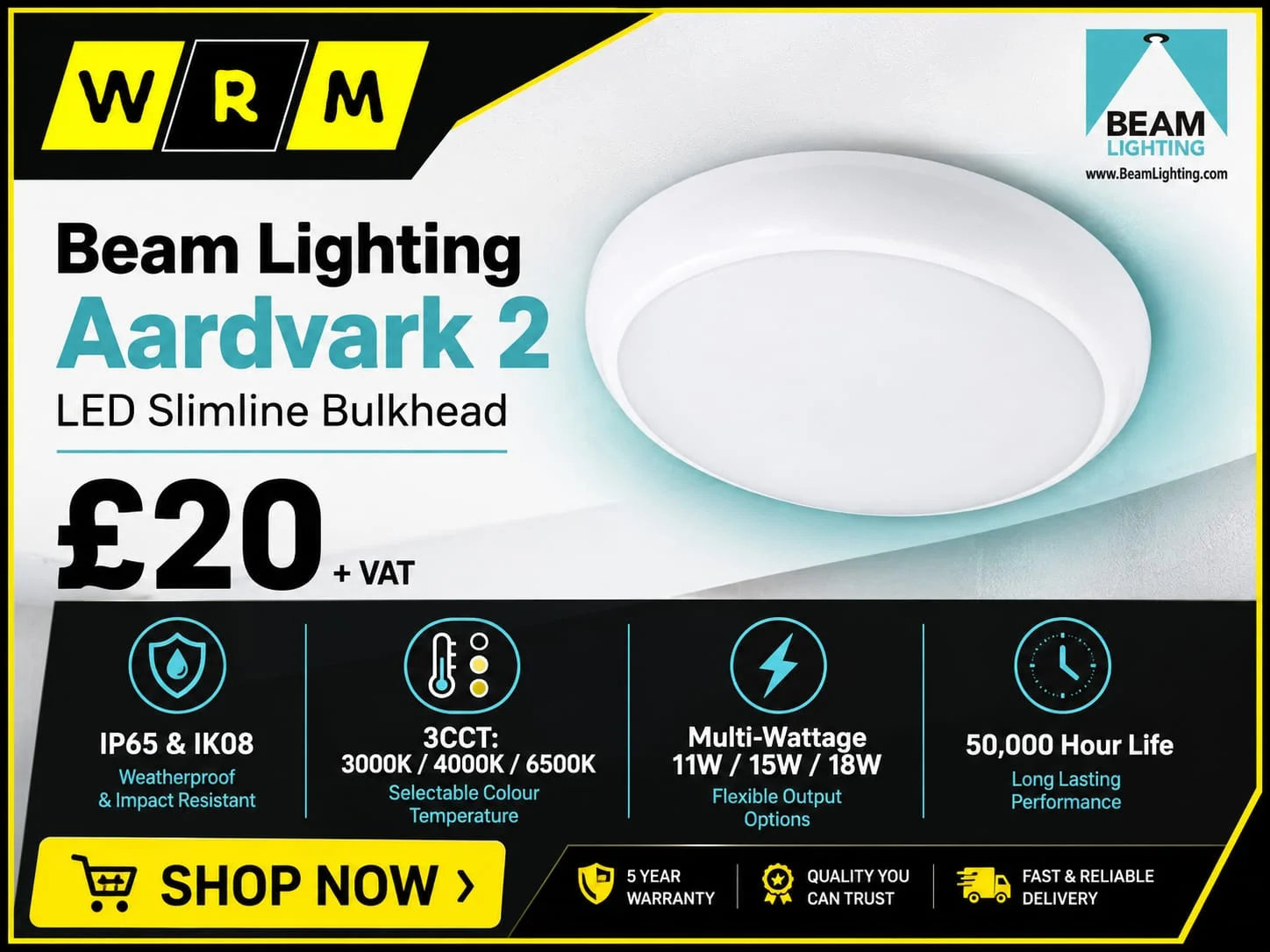 WRM promotional banner