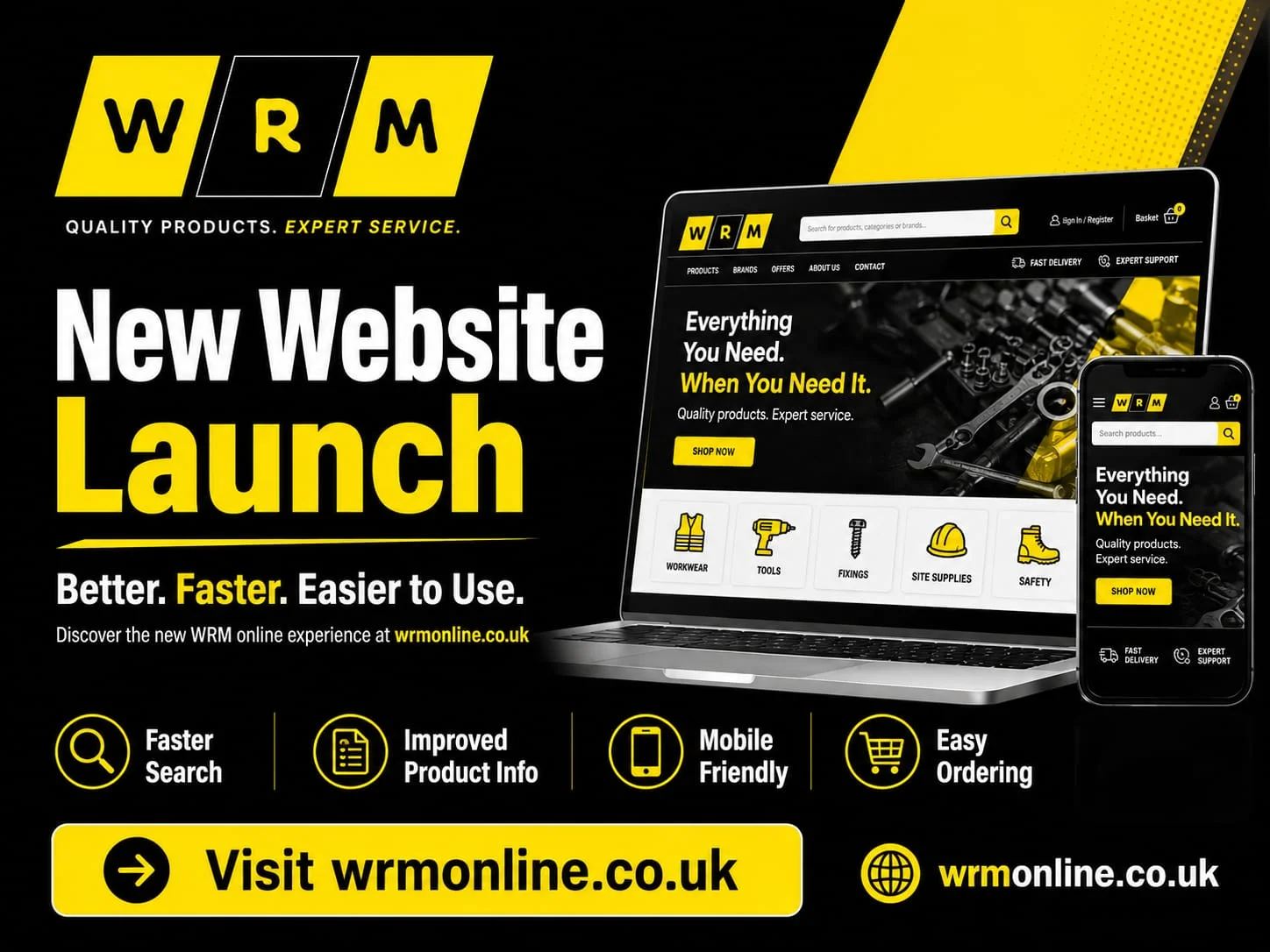 WRM promotional banner